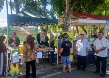 Pemkot Kotamobagu Gelar Gerakan Pangan Murah di Mogolaing