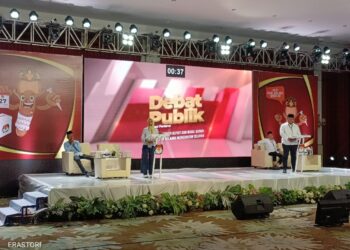 Debat Perdana Pilkada Bolsel! Hartina Singgung Stunting, Abdul Hamid Bantah Pakai Data dan Fakta