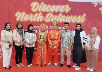 Ramaikan DNS 2024, Delegasi Dinas Pendidikan dan Kebudayaan Bolsel Tampilkan Lagu dan Tarian Daerah