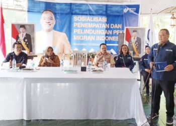 BP2MI Gelar Sosialisasi Penempatan dan Perlindungan Pekerja Migran Bersama Ibu-Ibu BKMT Kotamobagu Selatan