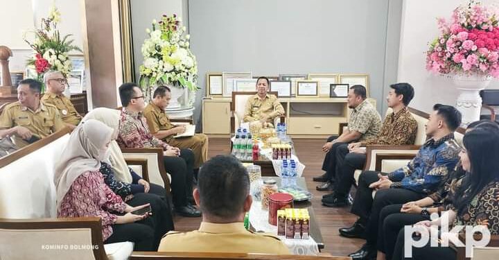 Gandeng BPK RI, Pj Bupati Bolmong Hadiri Kegiatan Entry Meeting