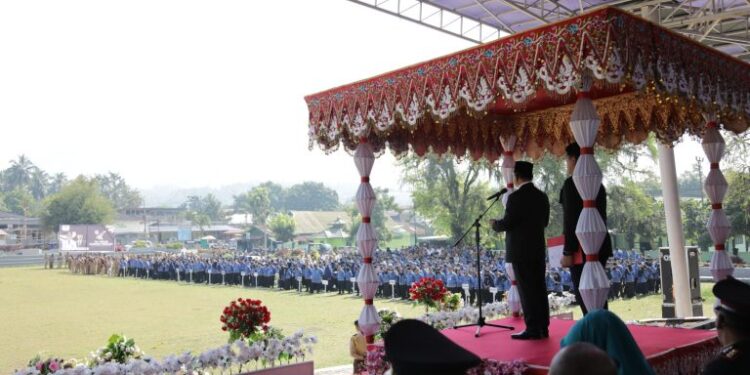 Pj Wali Kota Kotamobagu Pimpin Upacara Hari Sumpah Pemuda ke-96 Tahun