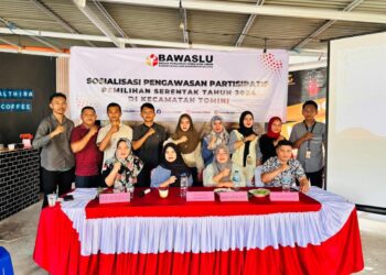 Gelar Sosialisasi Pengawasan Partisipatif di Tomini, Hirsan Kordiv P3S Bawaslu Bolsel Ajak Masyarakat Awasi Pilkada