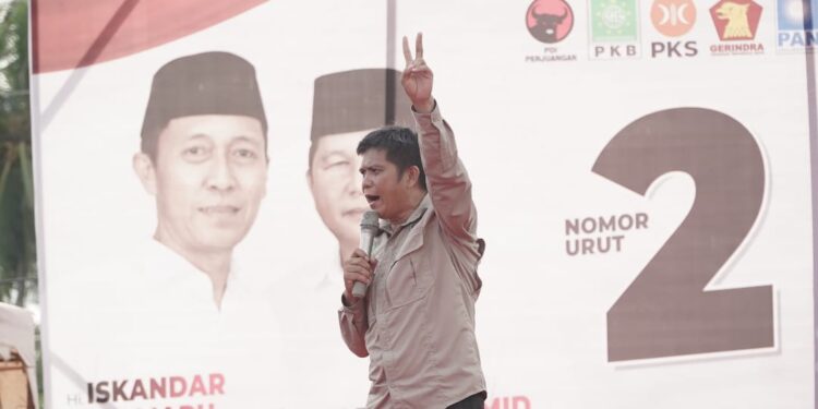 Orasi Ruslan Paputungan Getarkan Lapangan Garuda: Jangan Gadaikan Kekayaan Alam Bolsel