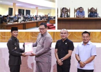 DPRD Bolmong Gelar Rapat Paripurna Pembicaraan Tingkat I APBD 2025