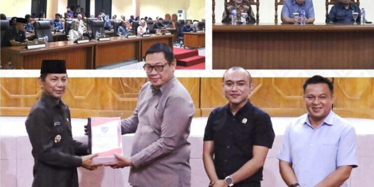 DPRD Bolmong Gelar Rapat Paripurna Pembicaraan Tingkat I APBD 2025
