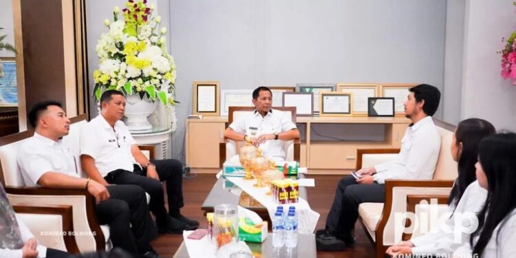 Pj Bupati Bolmong Sambut Kedatangan Tim BPK RI