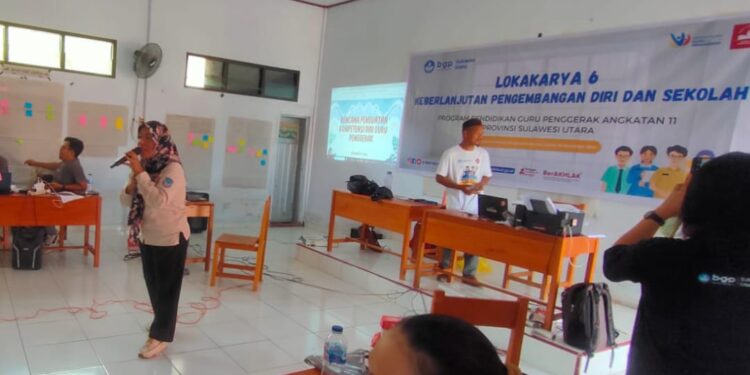Disdikbud Bolsel Gelar Lokakarya ke-6 PGP Angkatan 11