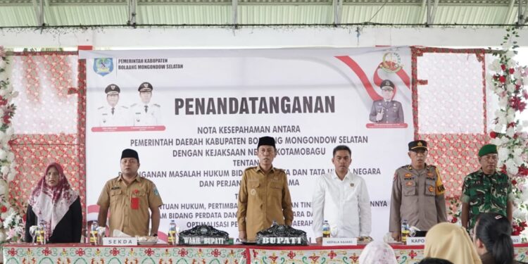 Libatkan Kejaksaan Negeri Kotamobagu, Pemkab Boslel Targetkan Peningkatan Penerimaan PAD 2025