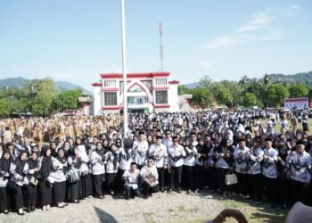Gelar Upacara HGN 2024, Bupati Bolsel: Terima Kasih Seluruh Jajaran Guru di Bolsel