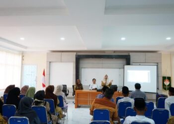 Dinkes Gelar Sosialisasi Kesehatan CJH di Kemenag Bolmong