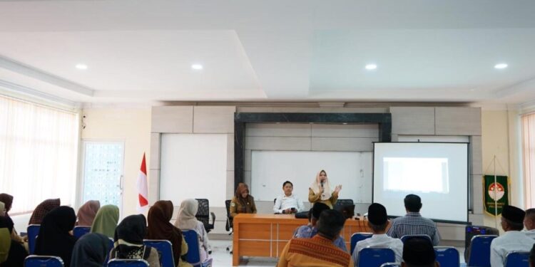 Dinkes Gelar Sosialisasi Kesehatan CJH di Kemenag Bolmong