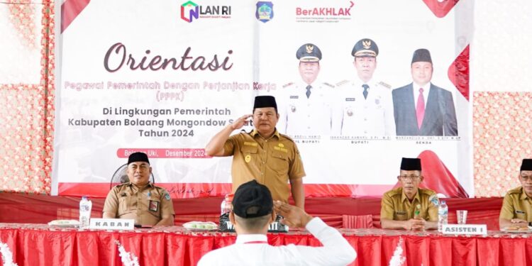 266 P3K Ikuti Orientasi, Wabup Bolsel: Penempatan Sudah Sesuai Kebutuhan