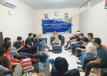 Evaluasi Pencapaian Program Tahun 2024, BPN Bolsel Gelar Rapar Keterlibatan Publik