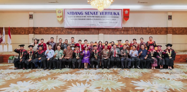 STIE Widya Darma Kotamobagu Gelar Wisuda Angkatan XIII, Cetak Sarjana Berdaya Saing Tinggi