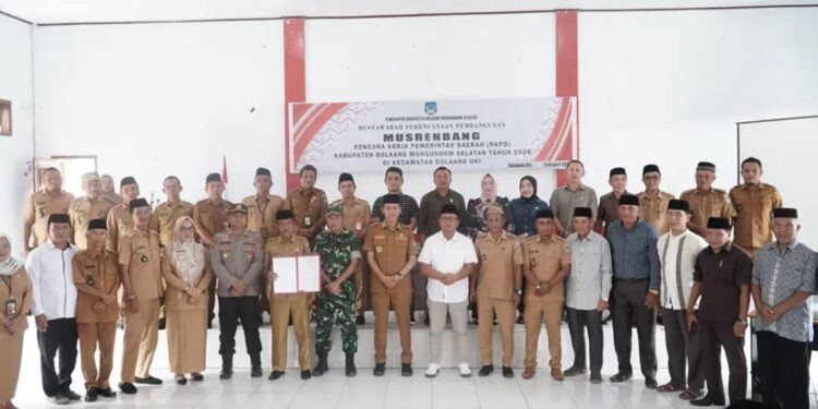 Buka Musrenbang Kecamatan Bolaang Uki, Bupati Iskandar: Percepat Proses Perencanaan Pembangunan