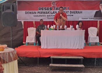 Ketua DPRD Bolmong Tony Tumbelaka Gelar Reses, Tampung Harapan Masyarakat Pinogaluman