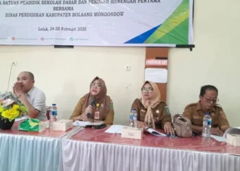 Bersama BPJS Ketenagakerjaan, Disdik Bolmong Bahas Perlindungan Sosial Pendidik