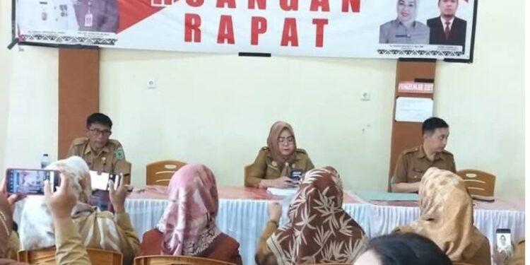 Dinas Pendidikan Bolmong Gelar Rapat Peningkatan Mutu