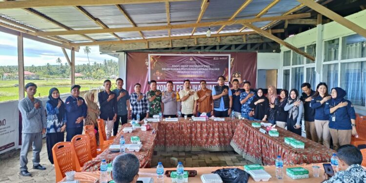 Gelar FGD Evaluasi Pilkada 2024, KPU Bolsel Hadirkan Stakeholder dan Aparat Keamanan