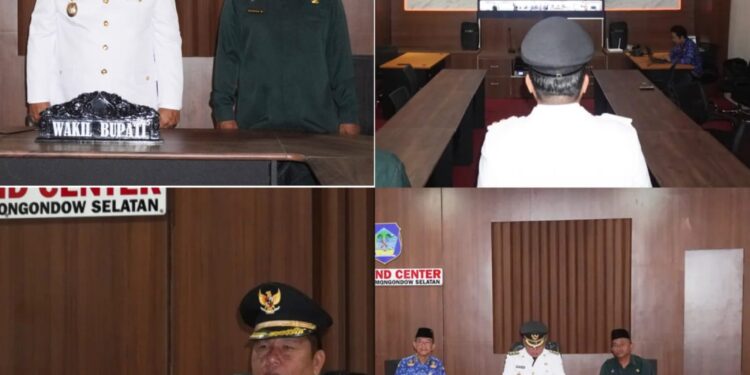 Wabup Abdul Hamid Ikuti Peringatan Hari Otda XXIX Tahun 2025 Tingkat Nasional Melalui Daring