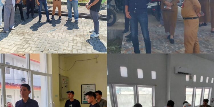 Peduli Pelayanan Kesehatan, DPRD Bolsel Monitoring Pekerjaan RSUD 