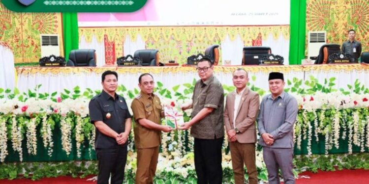 DPRD Bolmong Gelar Paripurna LKPJ Bupati Tahun Anggaran 2024