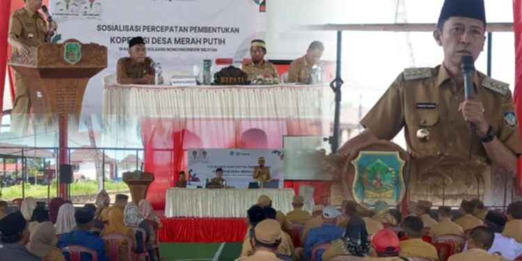 Pemda Bolsel Dorong Percepatan Pembentukan Koperasi Desa Merah Putih