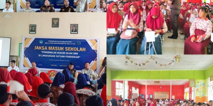 Hari Ke-2 JMS: Disdikbud Bolsel Gelar Pengenalan Hukum Sejak Dini di Lingkungan Satuan Pendidikan 