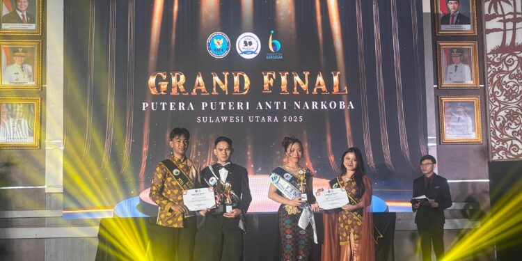 Mahasiswa IKTGM Kotamobagu Raih Prestasi di Ajang Putra Putri Anti Narkoba Sulut 2025