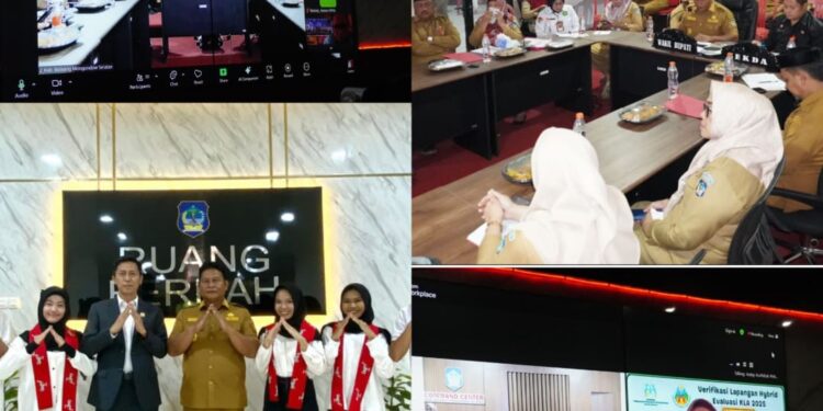 Pemkab Bolsel Ikuti Verifikasi Hybrid Evaluasi KLA 2025: Fokus Penanganan Stunting dan Kekerasan Anak 