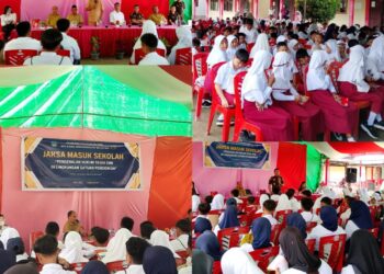 JMS di SMPN Adow Diikuti 250 Siswa, Kepala Disdikbud Bolsel: Cetak Generasi Taat Hukum