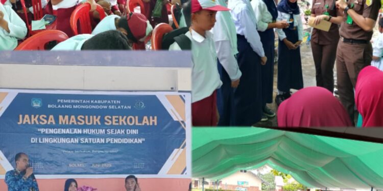 Jaksa Masuk Sekolah di Pinolosian: Harus Tahu batasan, Berani Bicara dan Saling Menjaga