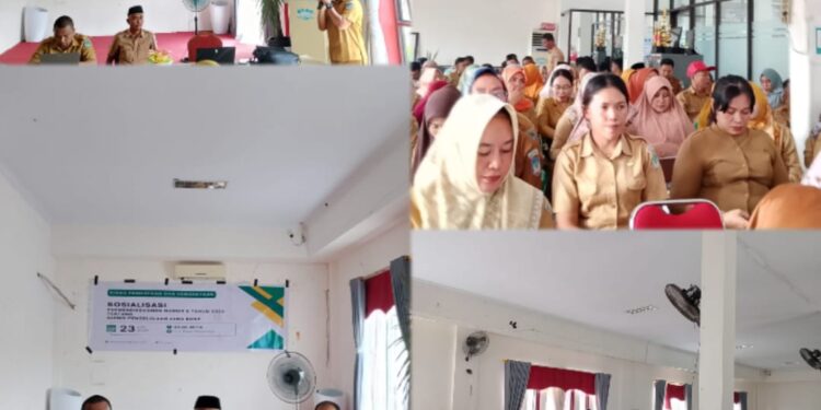 Disdikbud Bolsel Gelar Sosialisasi Dana BOS, Kabid Pendidikan Dasar: Gunakan Sesuai Juknis