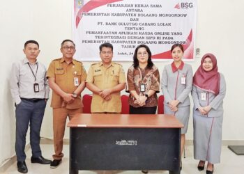 Pemkab Bolmong dan Bank SulutGo Jalin Kerja Sama Pemanfaatan Aplikasi Kasda Online Terintegrasi SIPD RI