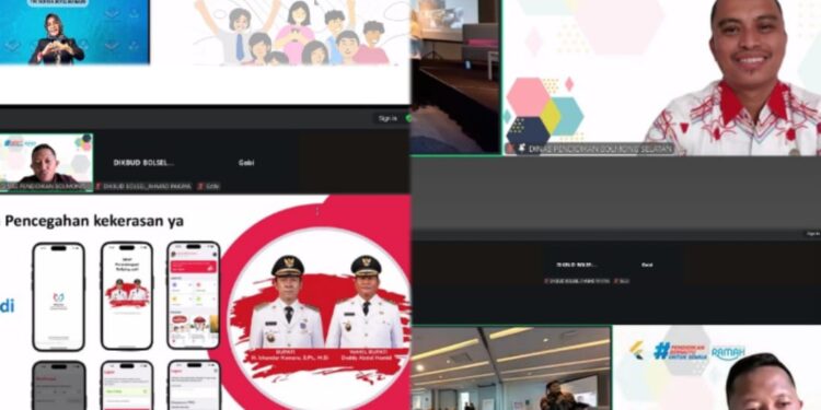 Kepala Disdikbud Bolsel Jadi Pembicara Lokakarya Nasional Pencegahan Kekerasan Anak di Satuan Pendidikan