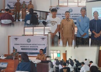 Disdikbud Bolsel Dukung Penuh Ujian Pendidikan Kesetaraan Berbasis Website PKBM Perspektif