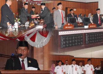 Gelar Rapat Paripurna: DPRD Bolsel Bahas Perubahan KUA PPAS dan RANPERDA RPJMD