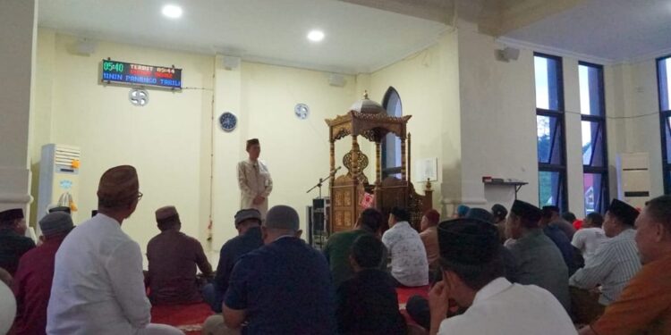 Bupati Bolsel Serukan untuk Ikhlas Menjalani Ibadah Subuh Berjamaah