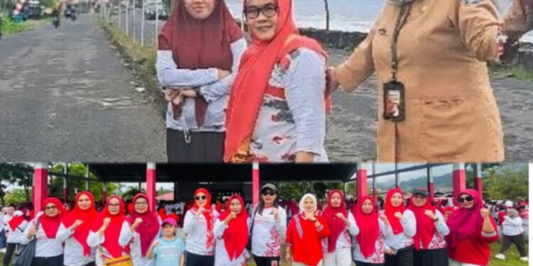 Semarak HUT RI, Kadis PPKB-PPPA Bolsel Serukan Cegah Stunting dengan Olahraga 