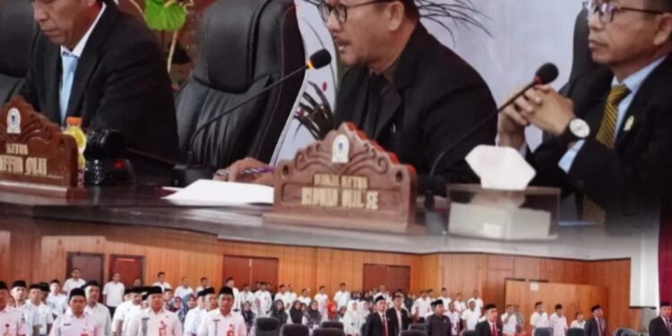 DPRD Bolsel Laksanakan Paripurna Pembahasan KUA-PPAS Tahun Anggaran 2026