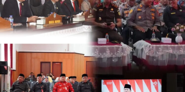DPRD Bolsel Gelar Rapat Paripurna Dengarkan Pidato Presiden Prabowo dan Nota Keuangan APBD 2026