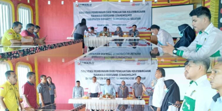 Bawaslu Bolsel Gelar Penguatan Kelembagaan Bersama Stakeholder: Fondasi Demokrasi Jurdil dan Berintegritas