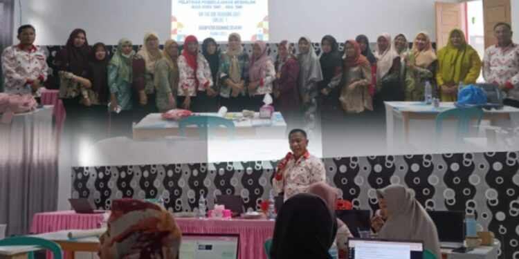 Gelar OJT Pembelajaran Mendalam, Disdikbud Bolsel Genjot Mutu Pendidikan