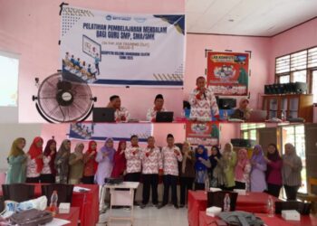 Disdikbud Bolsel Terus Dorong Peningkatan Mutu Guru Lewat OJT Siklus 3 PM