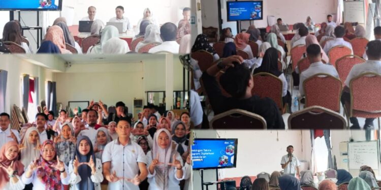 Dikbud Bolsel Gelar Bimtek Digitalisasi Pembelajaran, Guru Didorong Kuasai Papan Interaktif Digital