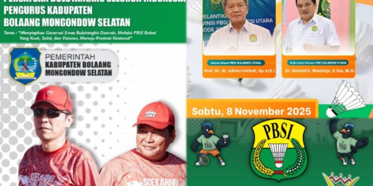 PBSI Bolsel Siap Gelar Muskab II, Kebangkitan Semangat Baru Bulutangkis Daerah