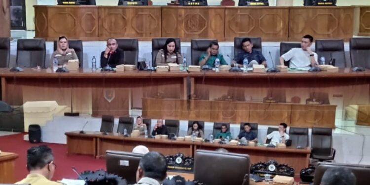 Percepatan Program Daerah, Komisi II DPRD Bolmong Gelar Raker Bersama Tiga OPD