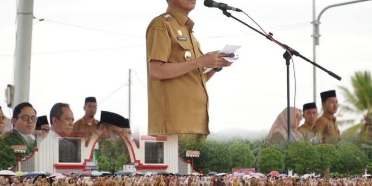 Awali 2026, Bupati Iskandar Tekankan Disiplin, WFA dan Pelayanan Publik