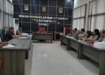 DPRD Kotamobagu RDP Dengan Pertanahan Kotamobagu